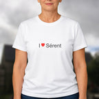 T-shirt I love sérent