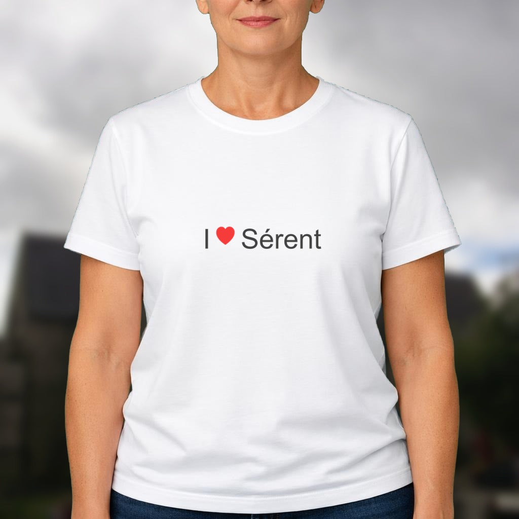 T-shirt I love sérent