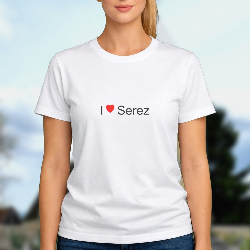 T-shirt I love serez