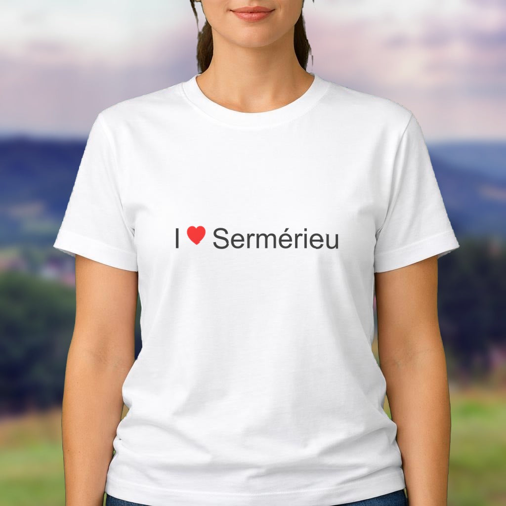 T-shirt I love sermérieu