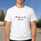 T-shirt I love serra-di-ferro