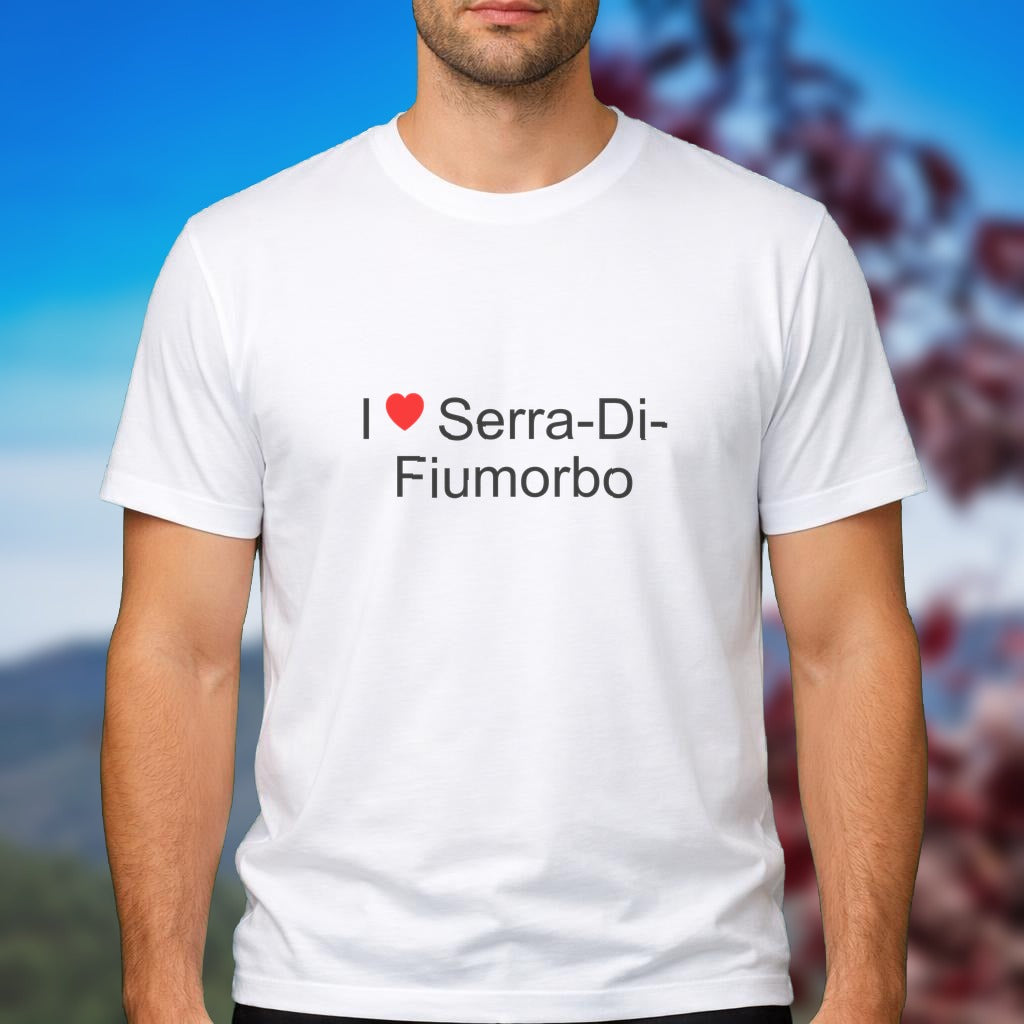 T-shirt I love serra-di-fiumorbo