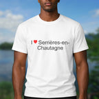 T-shirt I love serrières-en-chautagne
