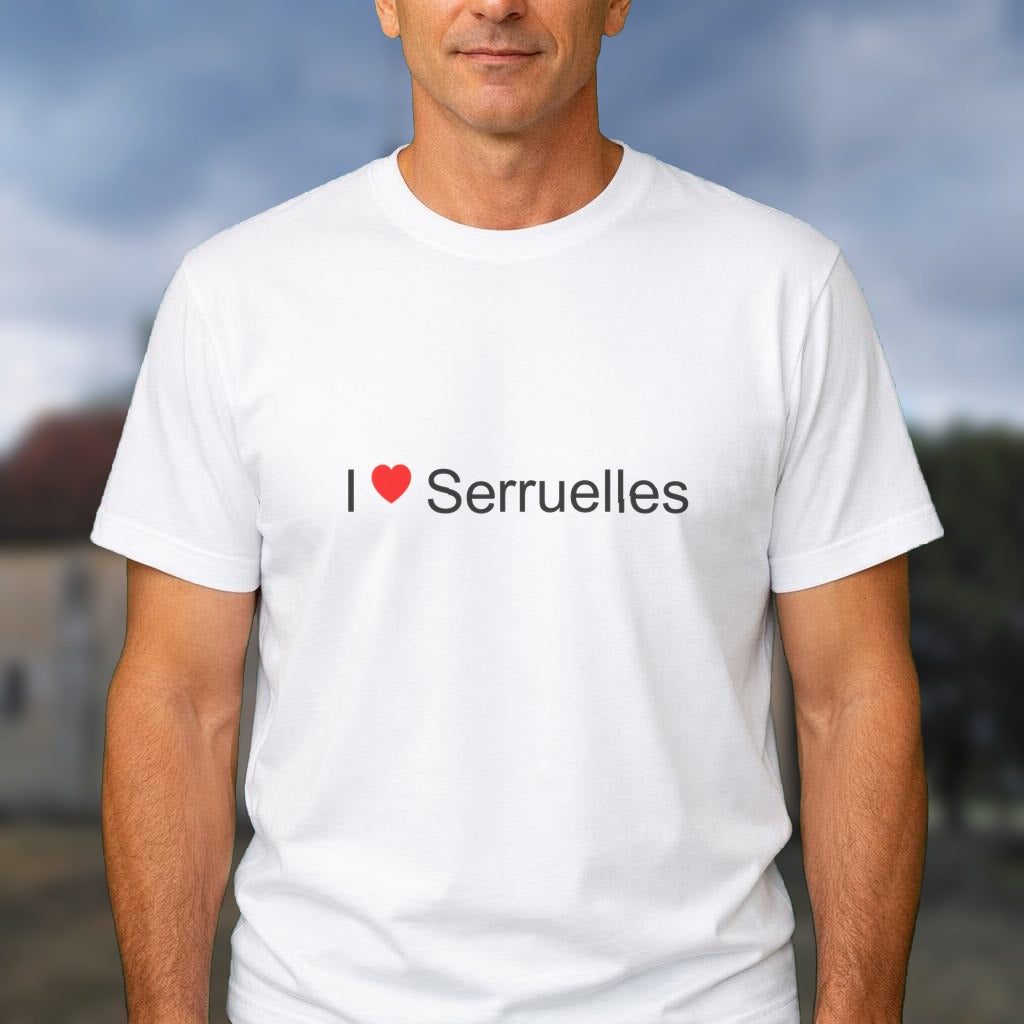 T-shirt I love serruelles