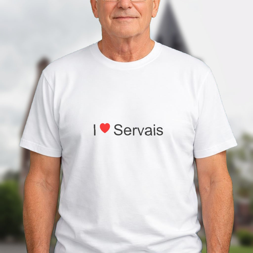 T-shirt I love servais