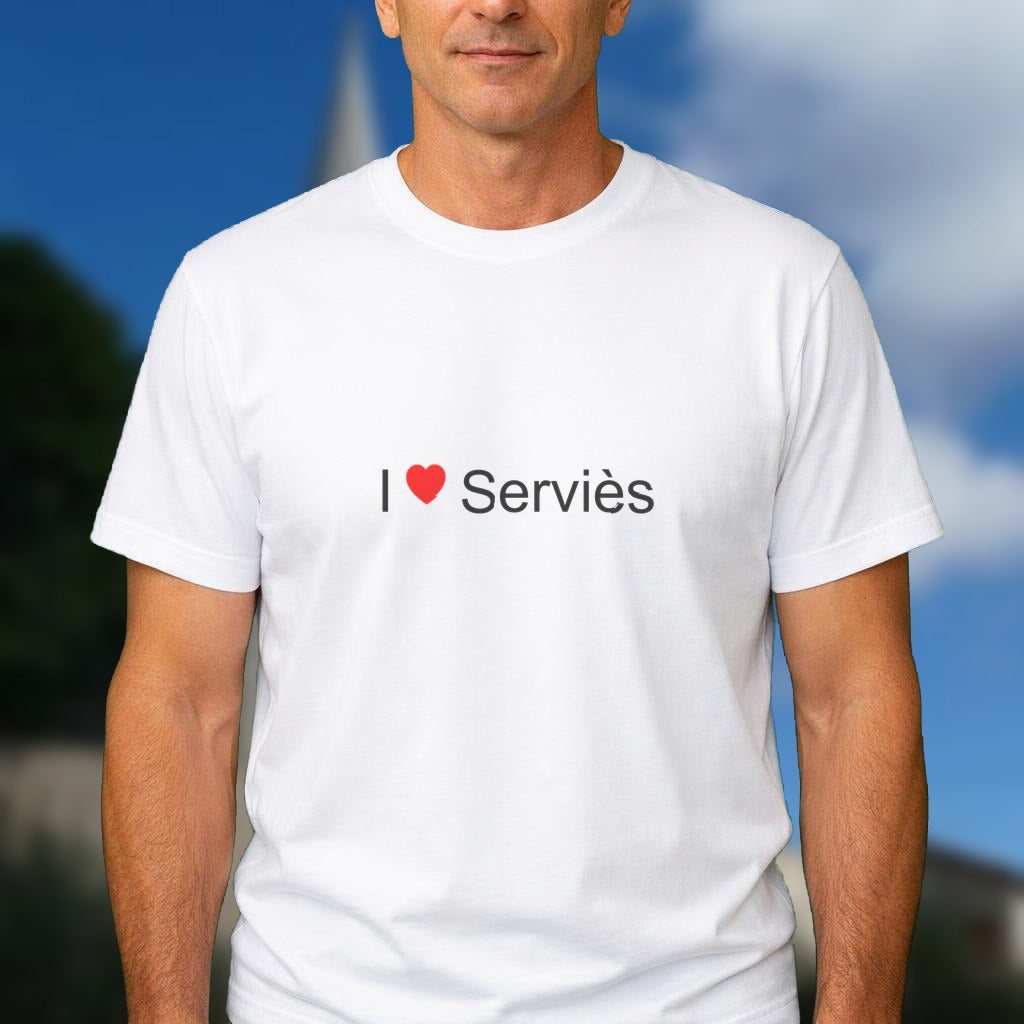 T-shirt I love serviès
