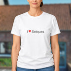 T-shirt I love setques