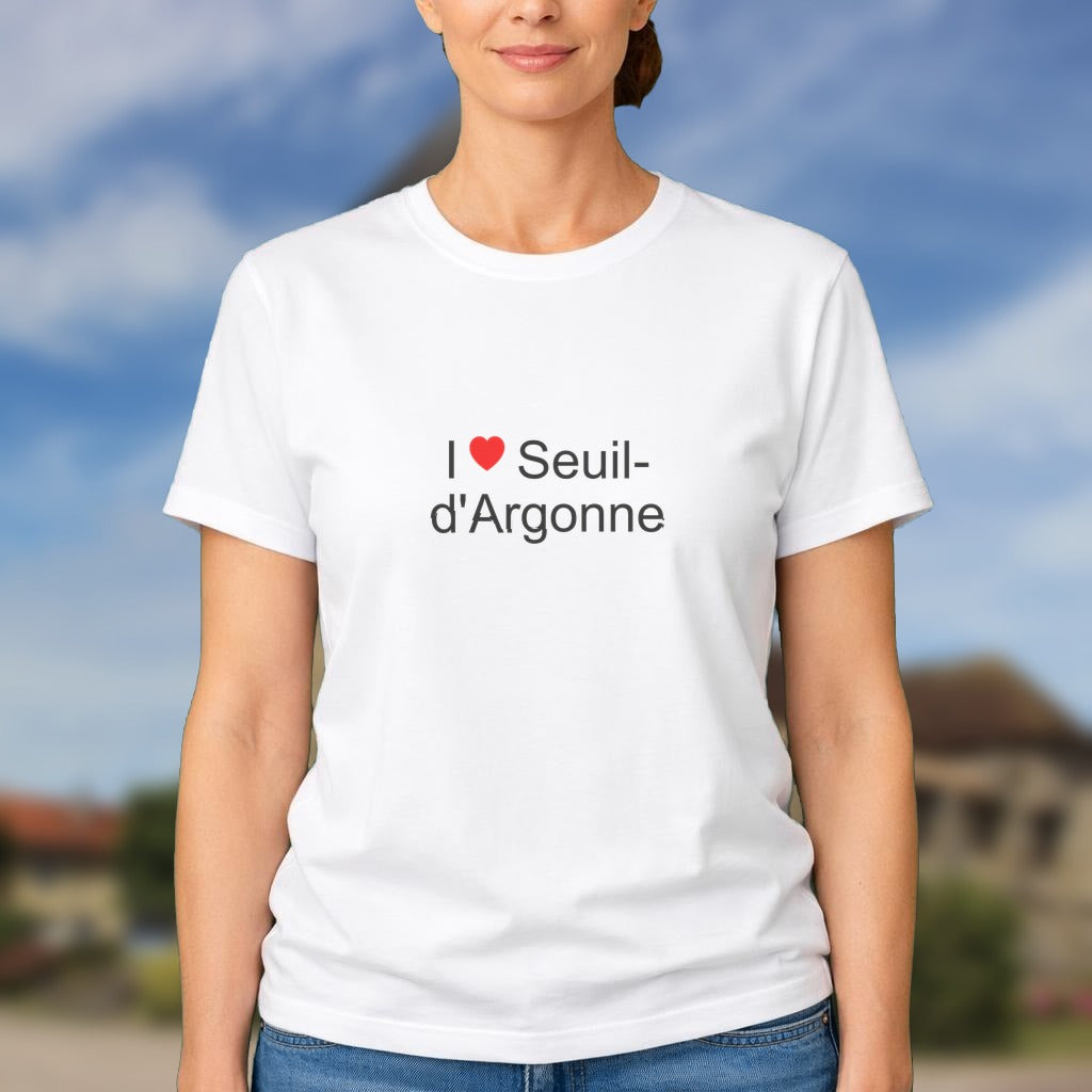 T-shirt I love seuil-d'argonne