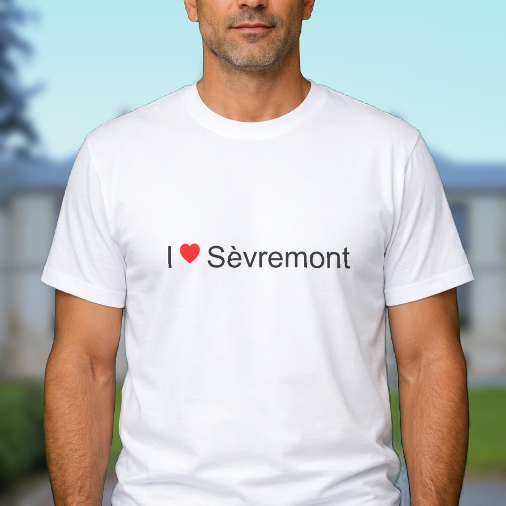 T-shirt I love sèvremont
