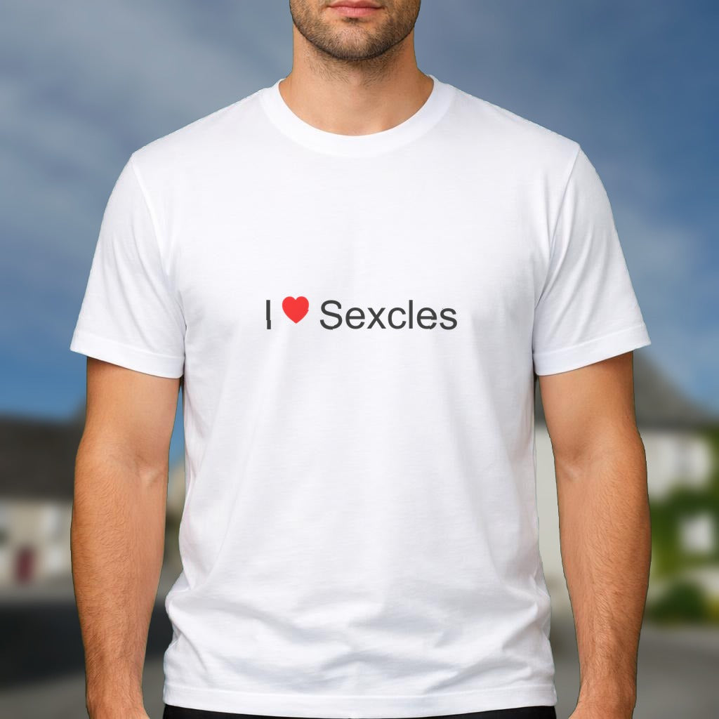 T-shirt I love sexcles