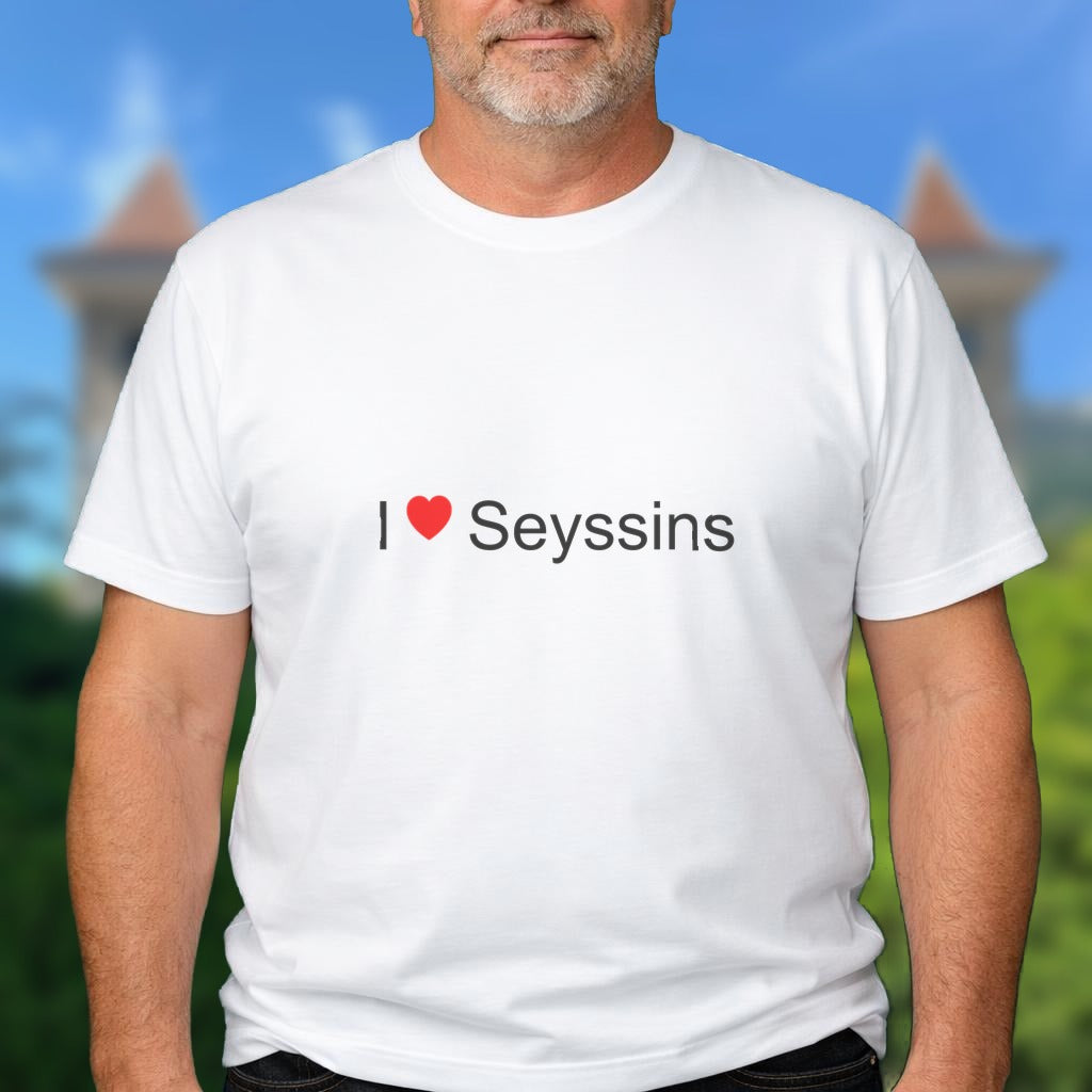 T-shirt I love seyssins