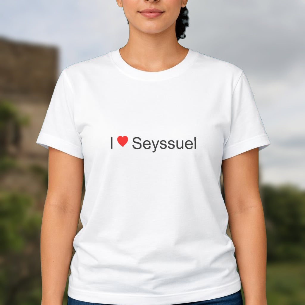 T-shirt I love seyssuel