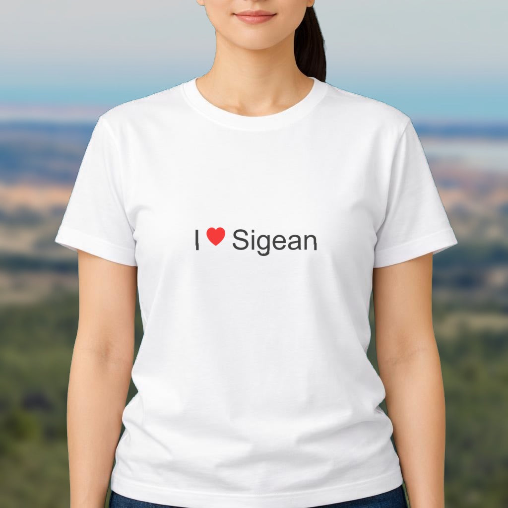 T-shirt I love sigean