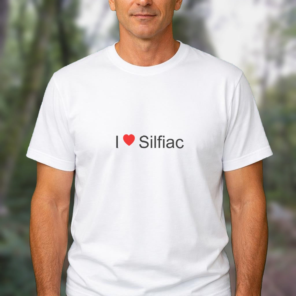 T-shirt I love silfiac