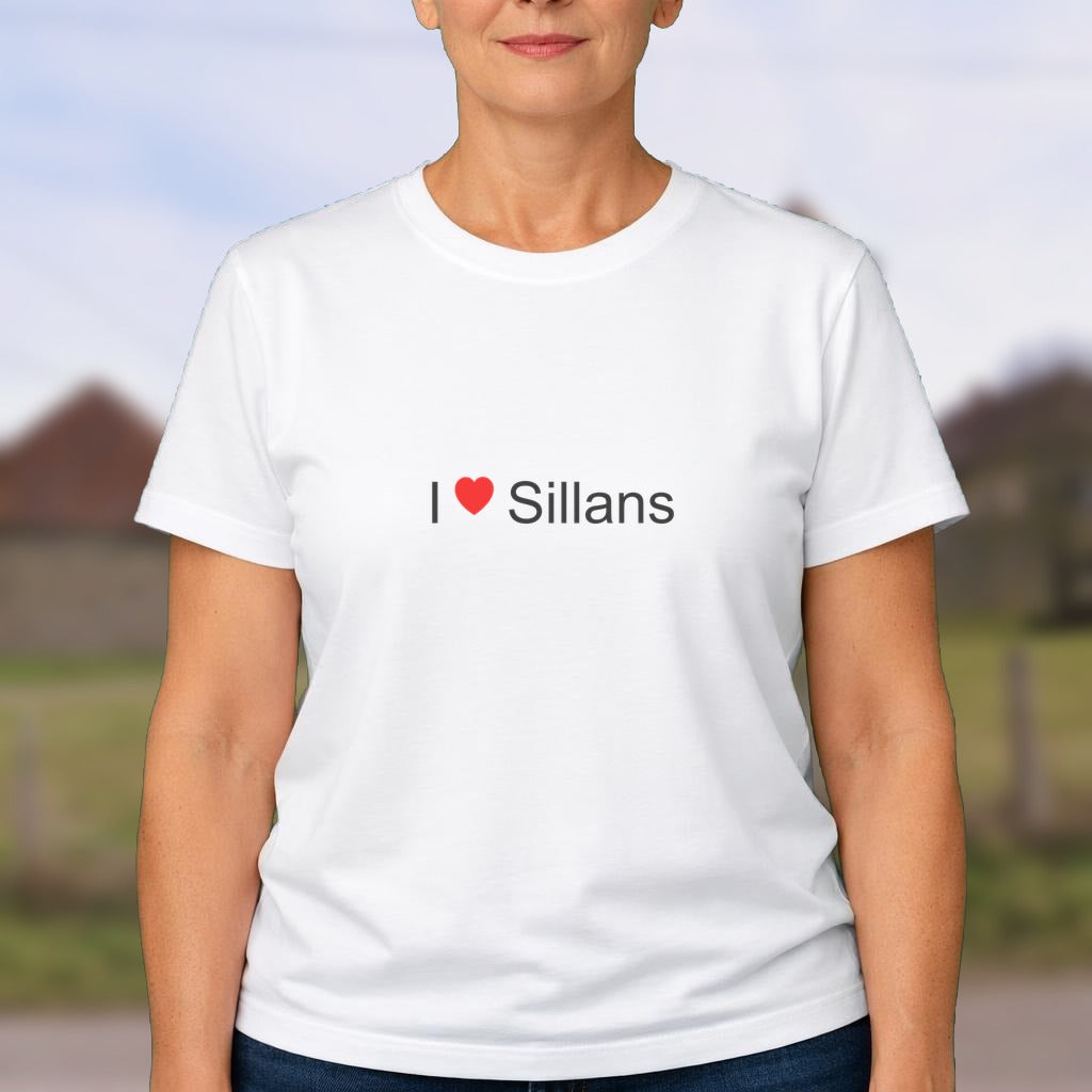 T-shirt I love sillans
