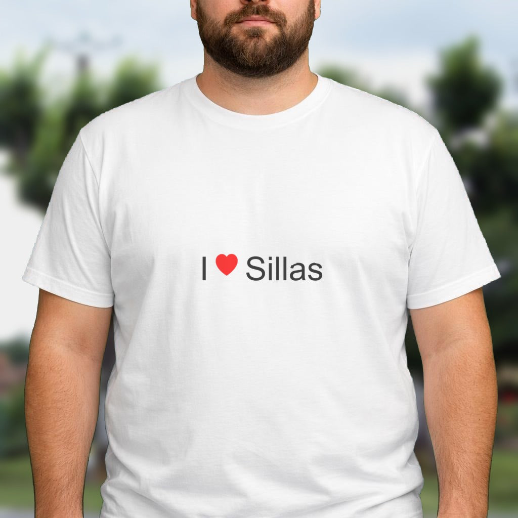 T-shirt I love sillas