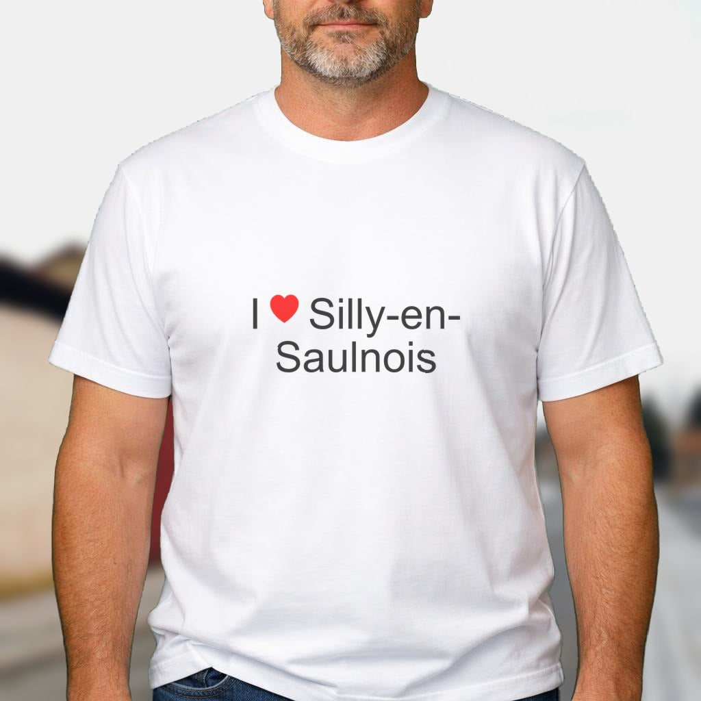 T-shirt I love silly-en-saulnois