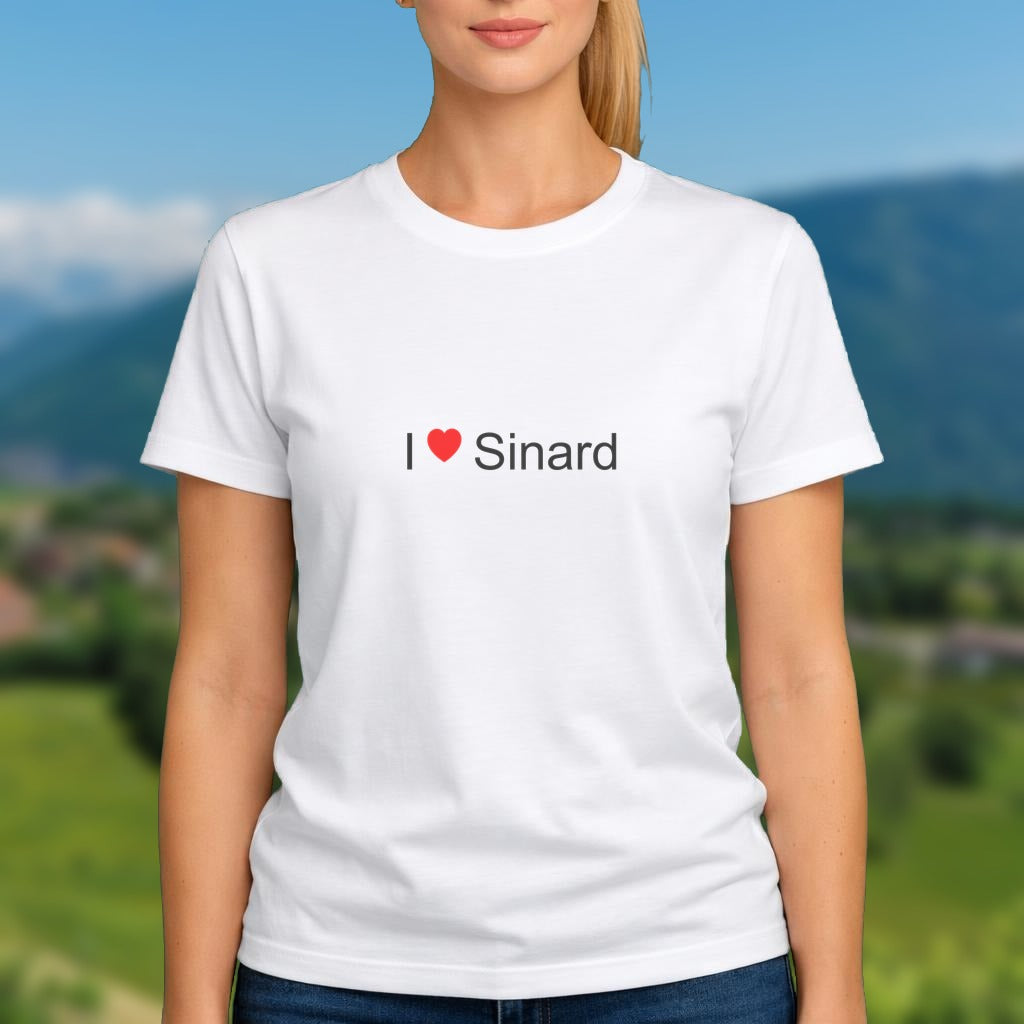 T-shirt I love sinard