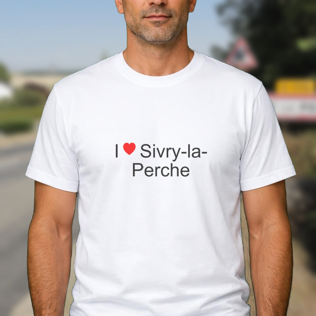 T-shirt I love sivry-la-perche