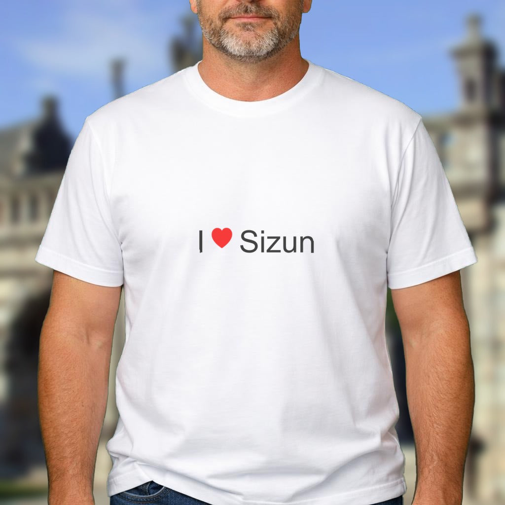 T-shirt I love sizun