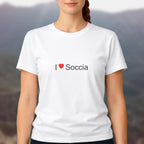 T-shirt I love soccia
