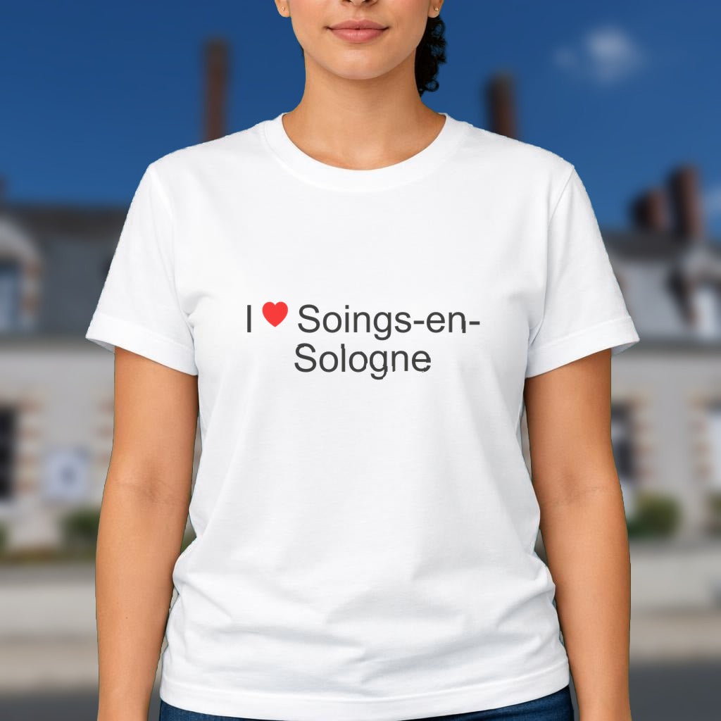 T-shirt I love soings-en-sologne