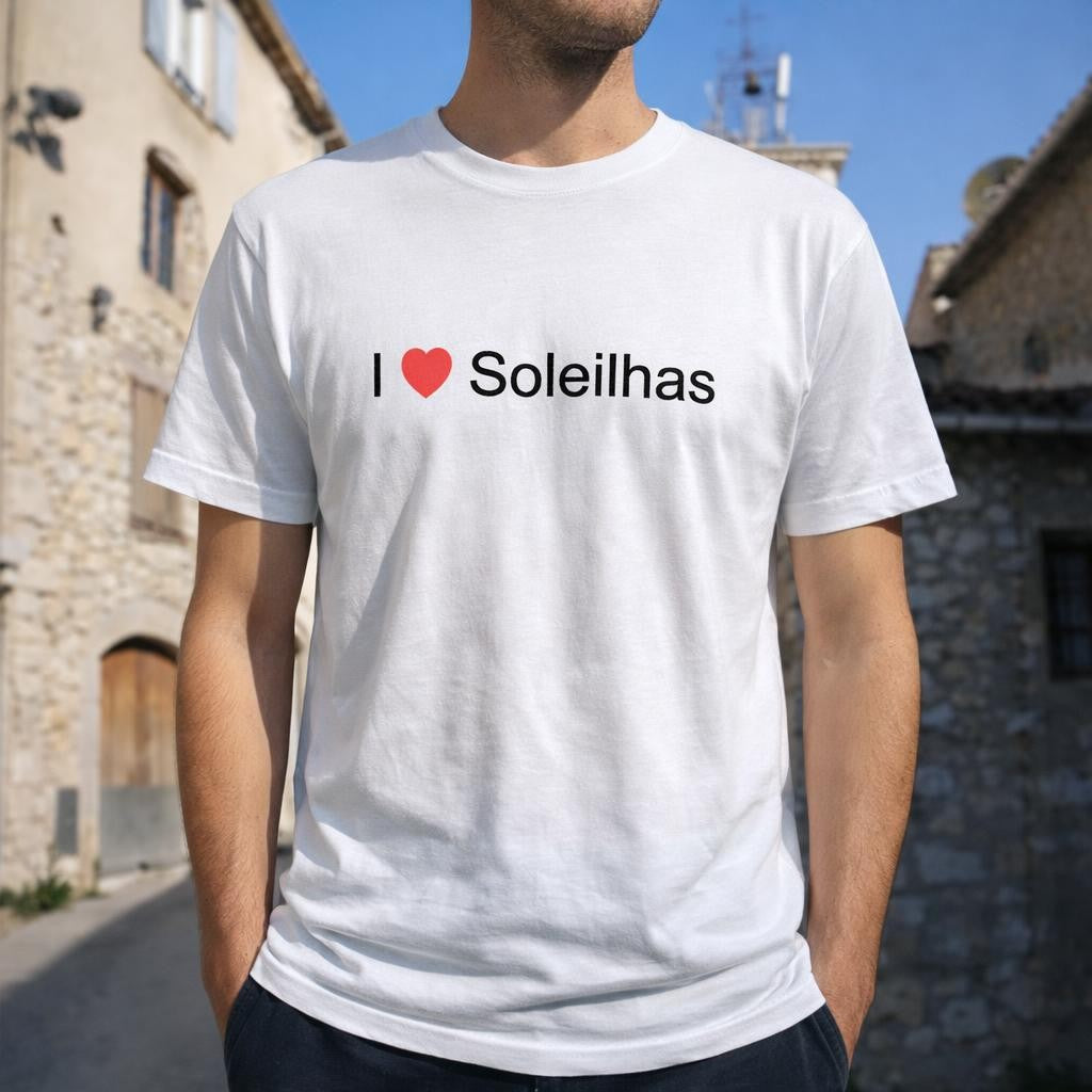T-shirt I love soleilhas