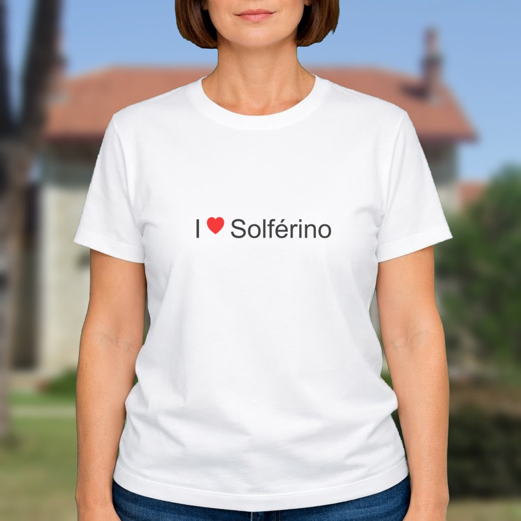 T-shirt I love solférino