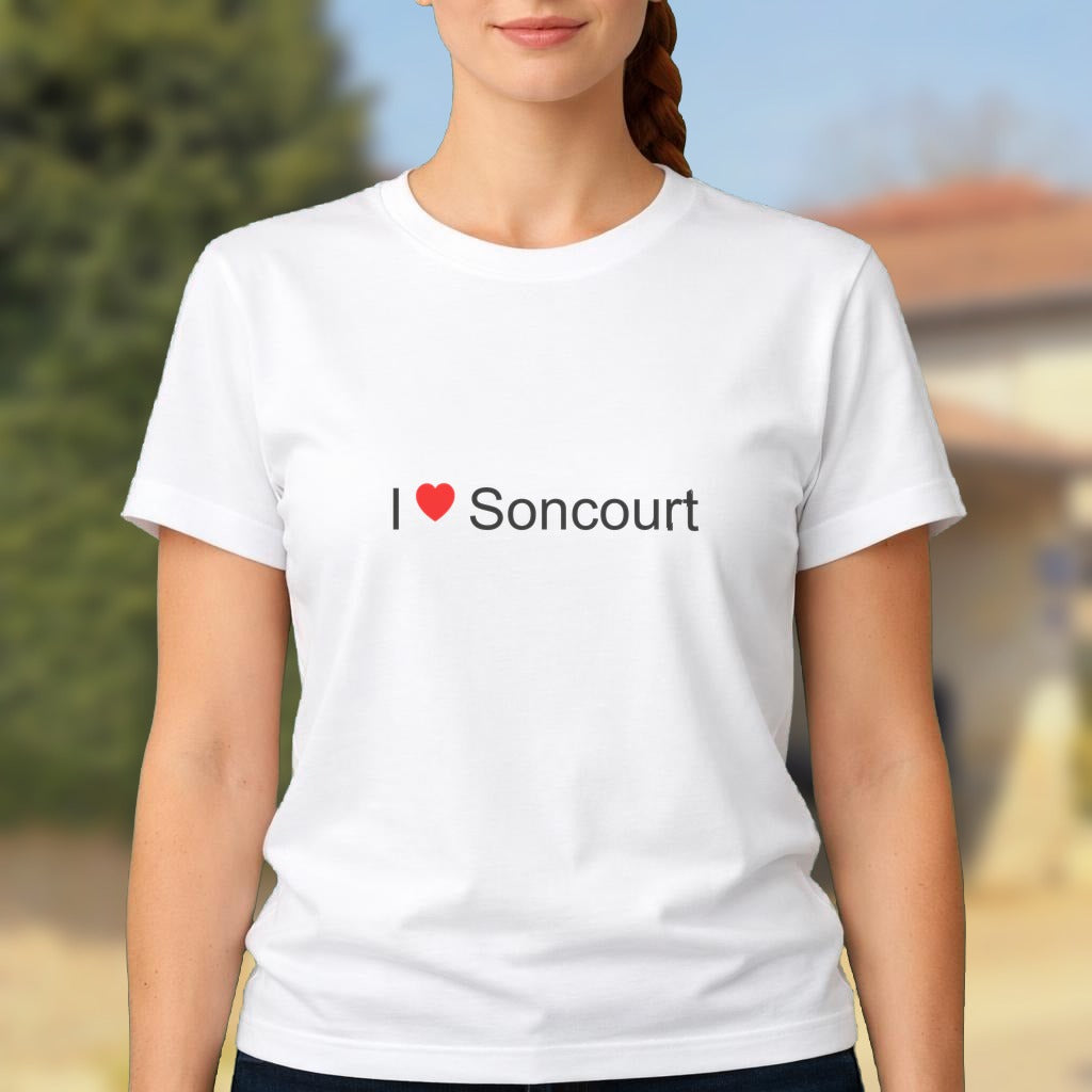 T-shirt I love soncourt