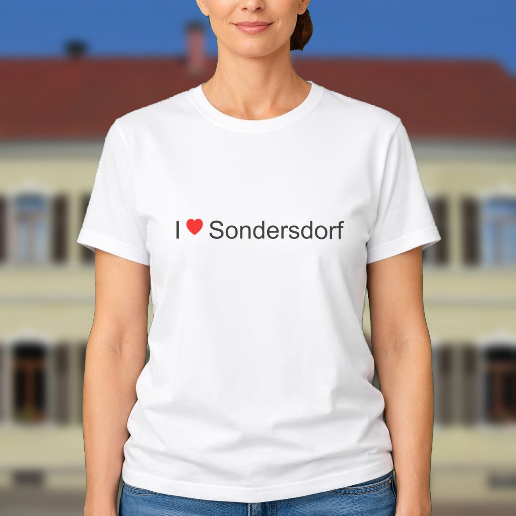 T-shirt I love sondersdorf