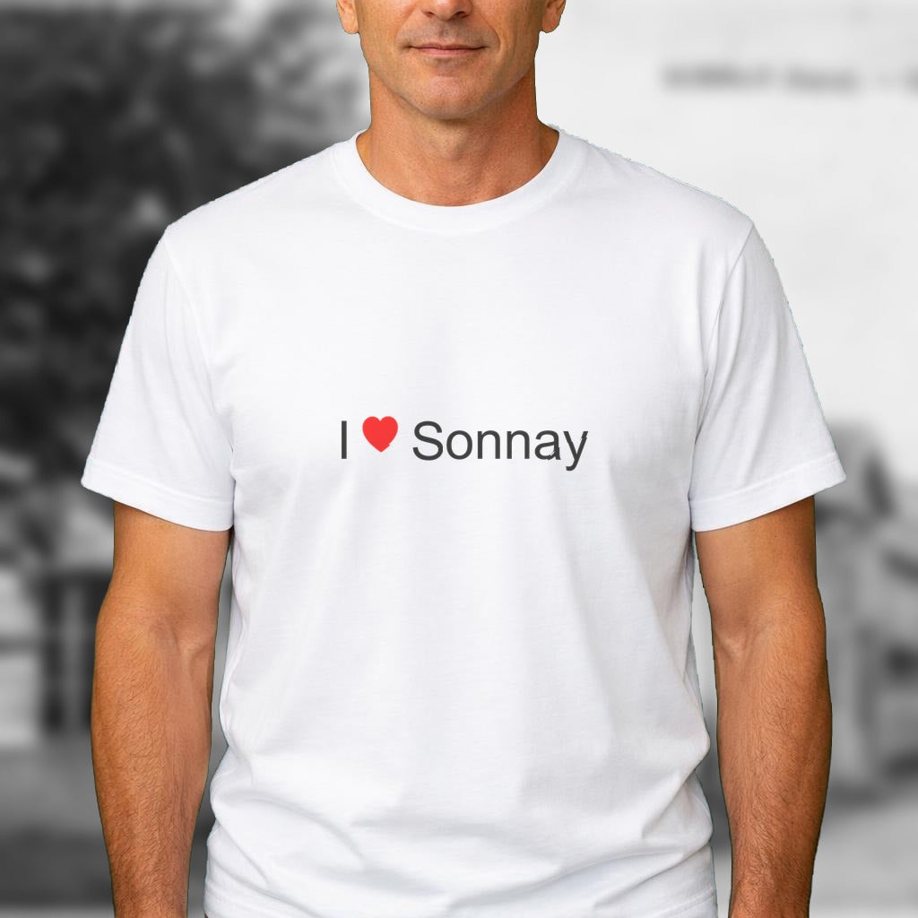T-shirt I love sonnay
