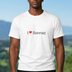 T-shirt I love sonnaz