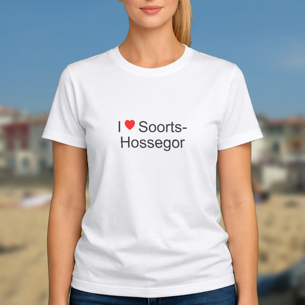 T-shirt I love soorts-hossegor