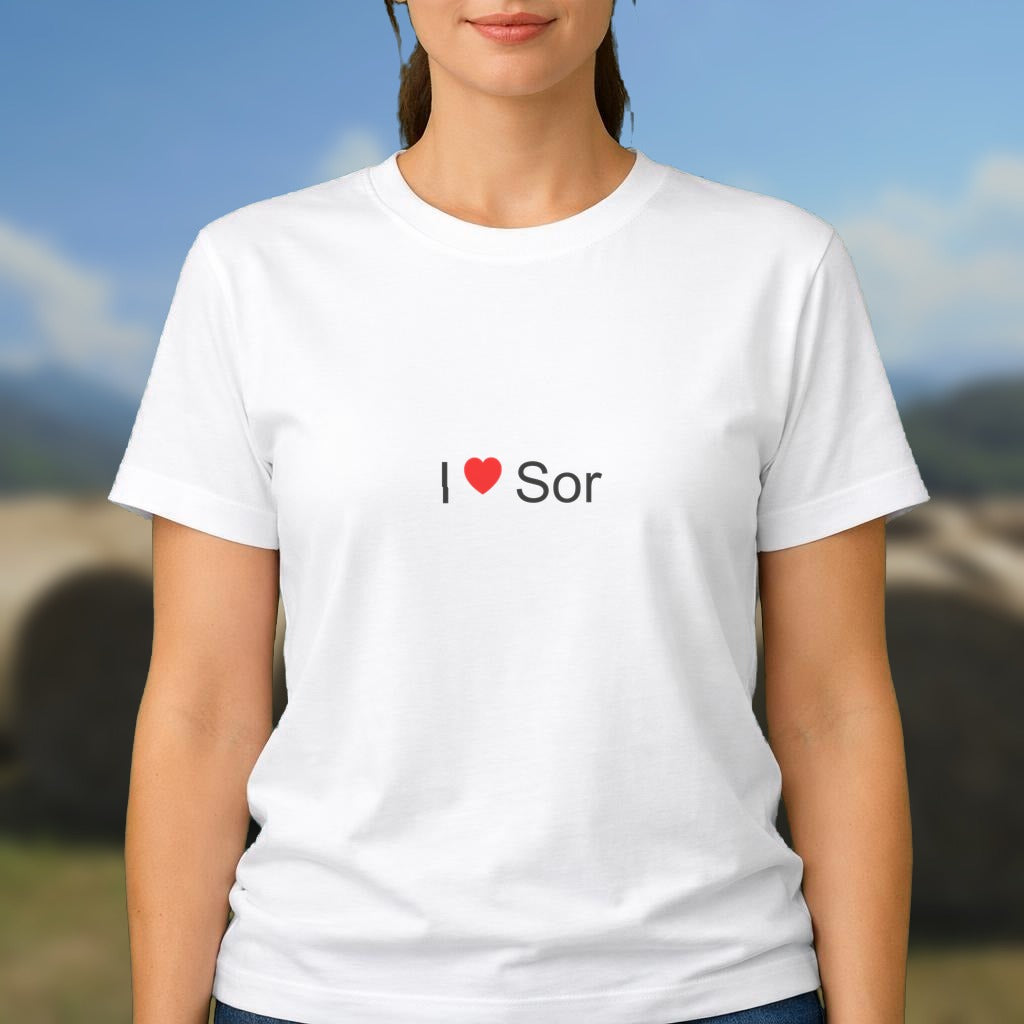 T-shirt I love sor