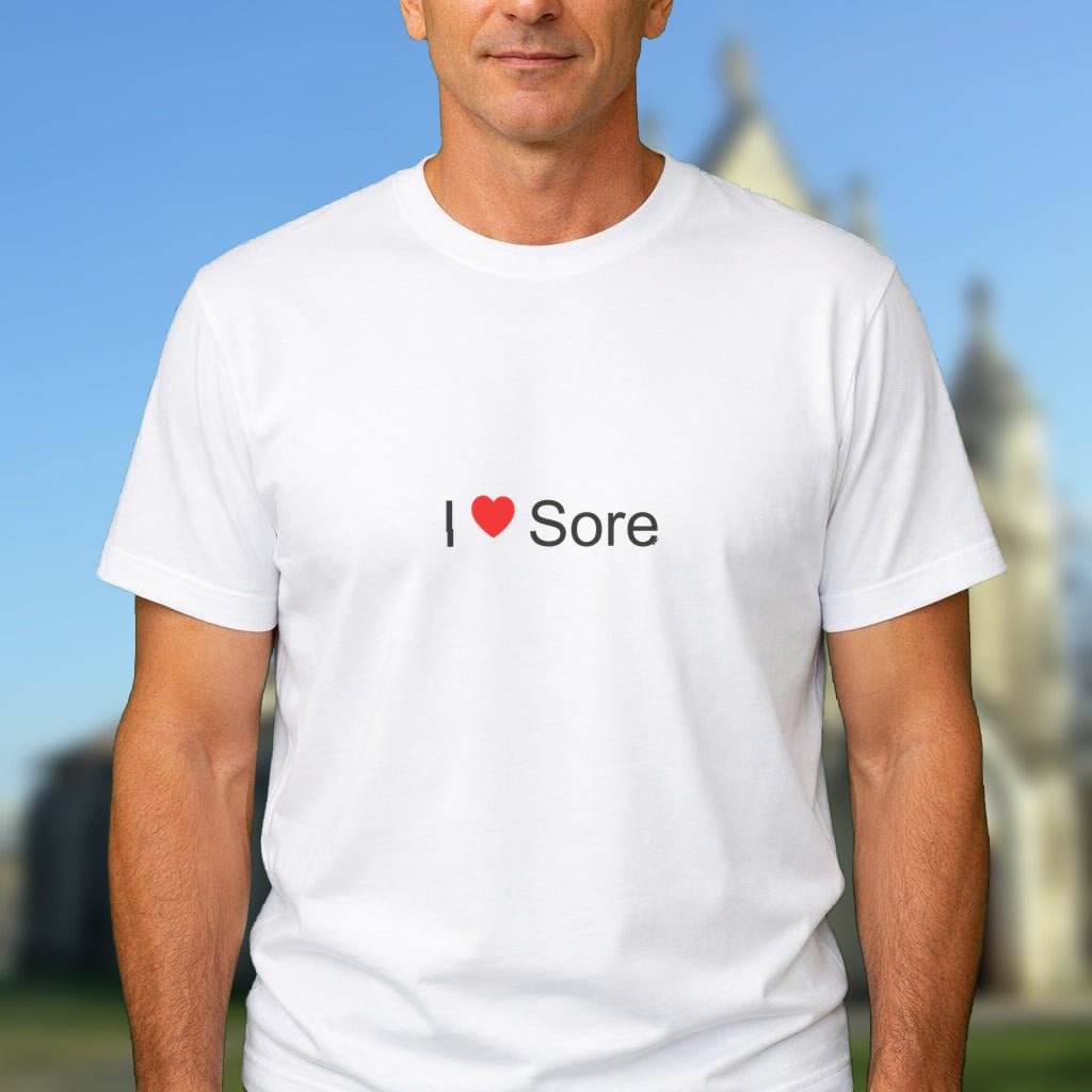 T-shirt I love sore