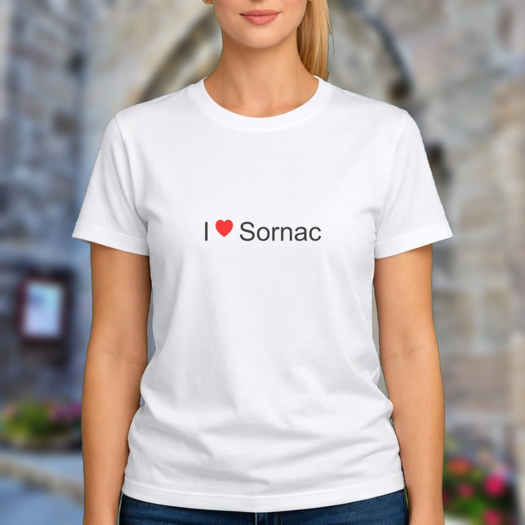T-shirt I love sornac