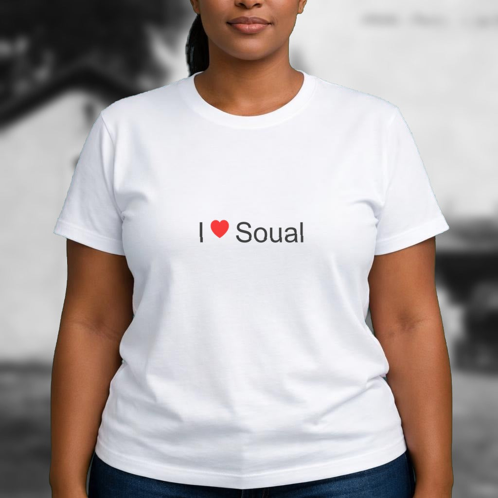 T-shirt I love soual