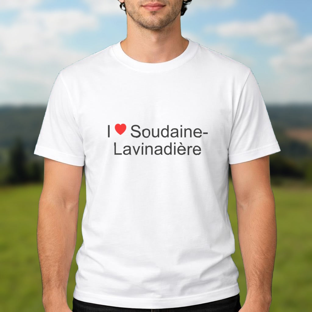 T-shirt I love soudaine-lavinadière