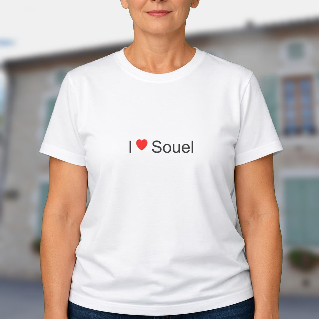 T-shirt I love souel