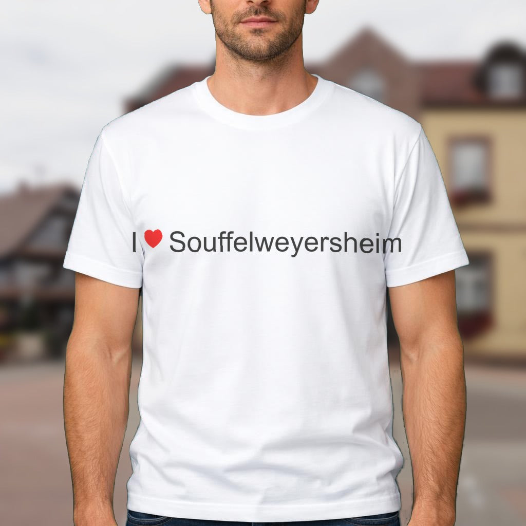 T-shirt I love souffelweyersheim
