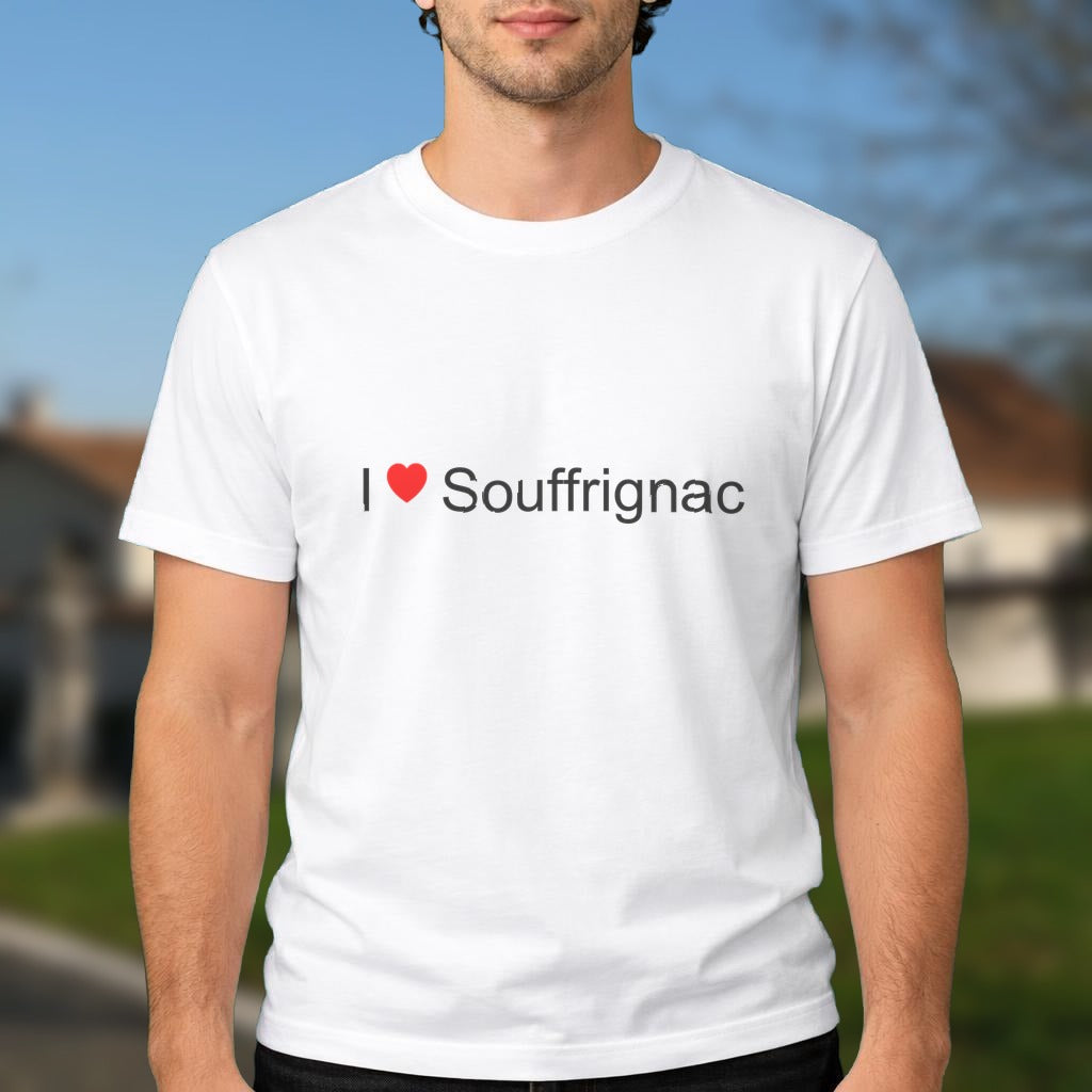 T-shirt I love souffrignac