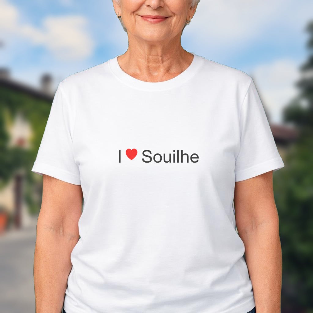 T-shirt I love souilhe