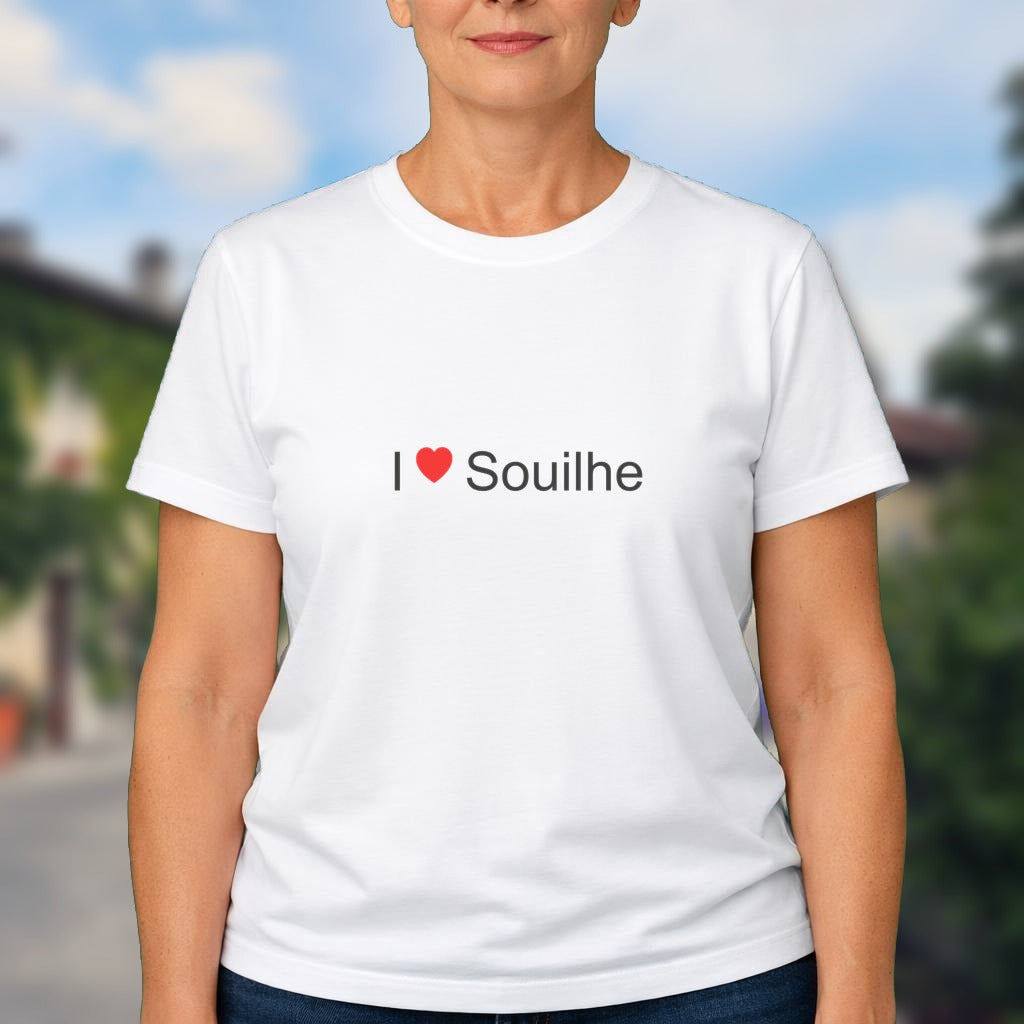 T-shirt I love souilhe