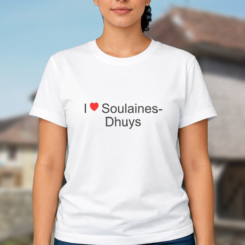 T-shirt I love soulaines-dhuys