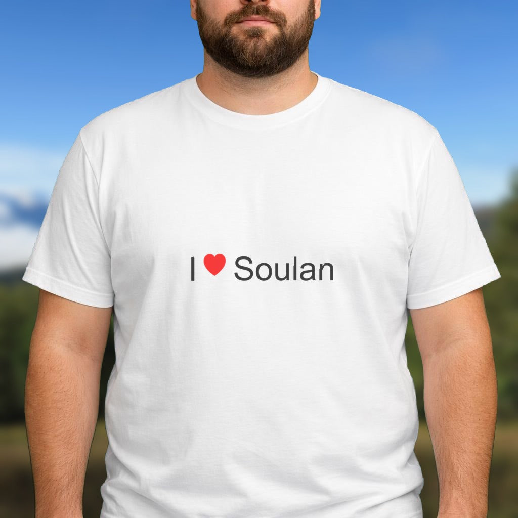 T-shirt I love soulan