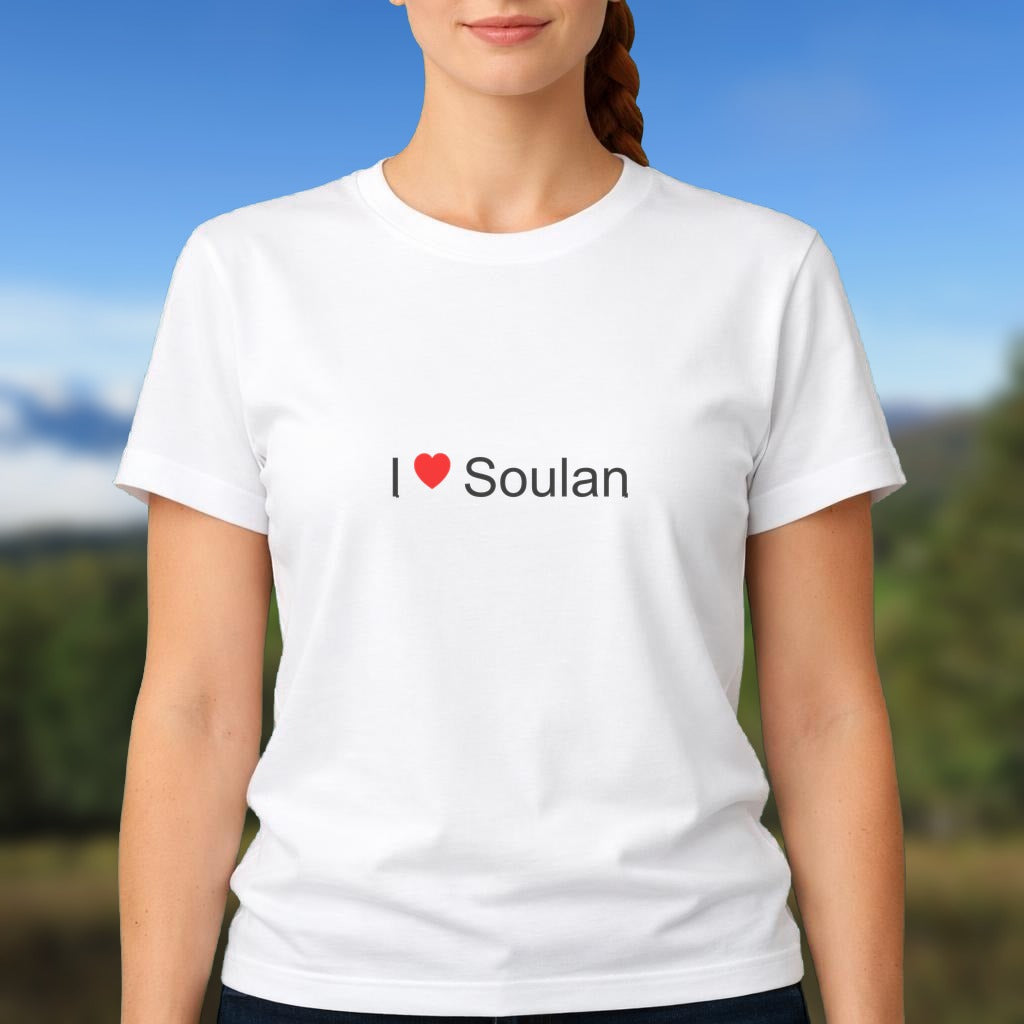 T-shirt I love soulan