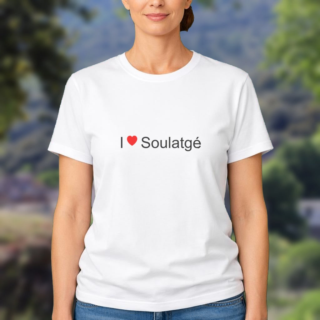 T-shirt I love soulatgé