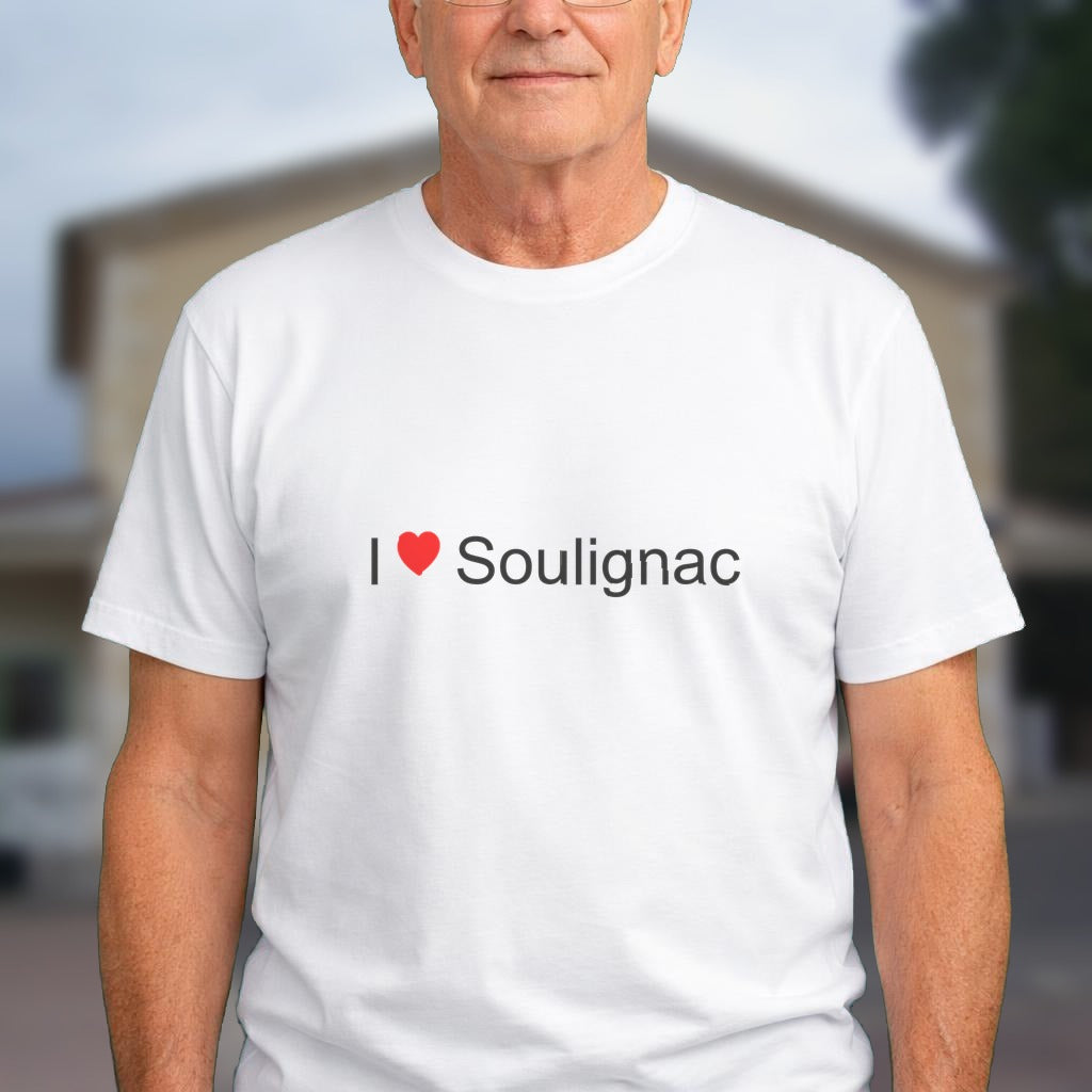 T-shirt I love soulignac