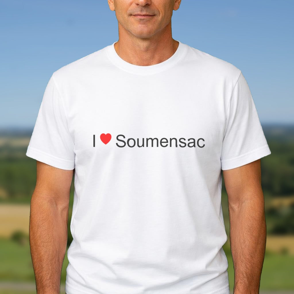 T-shirt I love soumensac