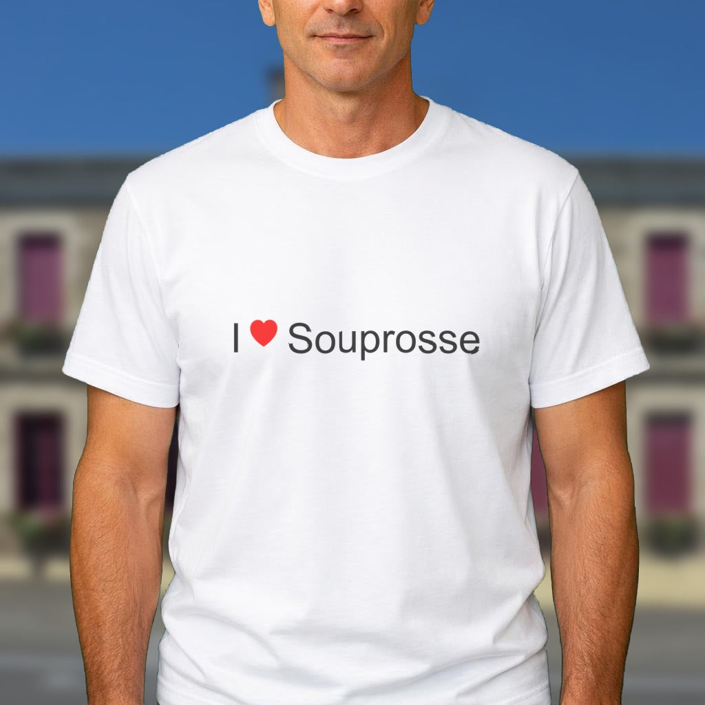 T-shirt I love souprosse
